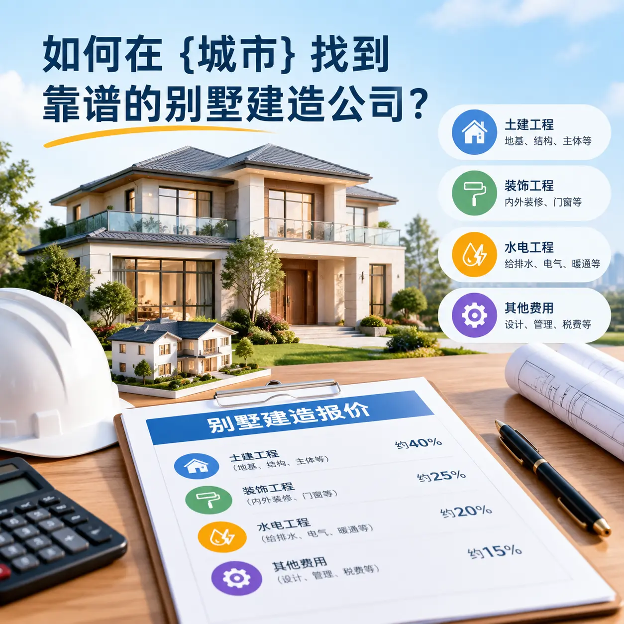 如何在 施秉 找到靠谱的别墅建造公司?
