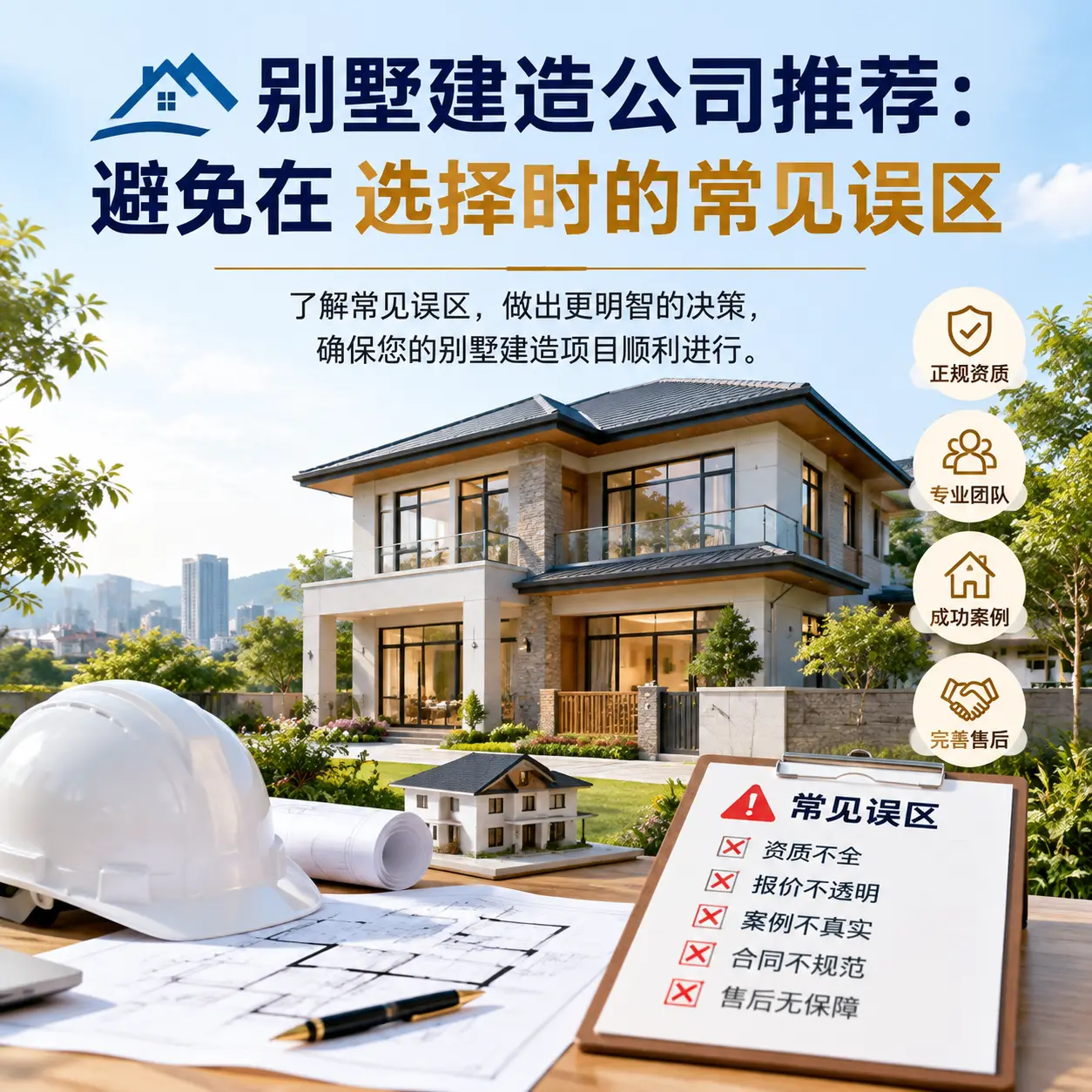 别墅建造公司推荐:避免在 施秉 选择时的常见误区
