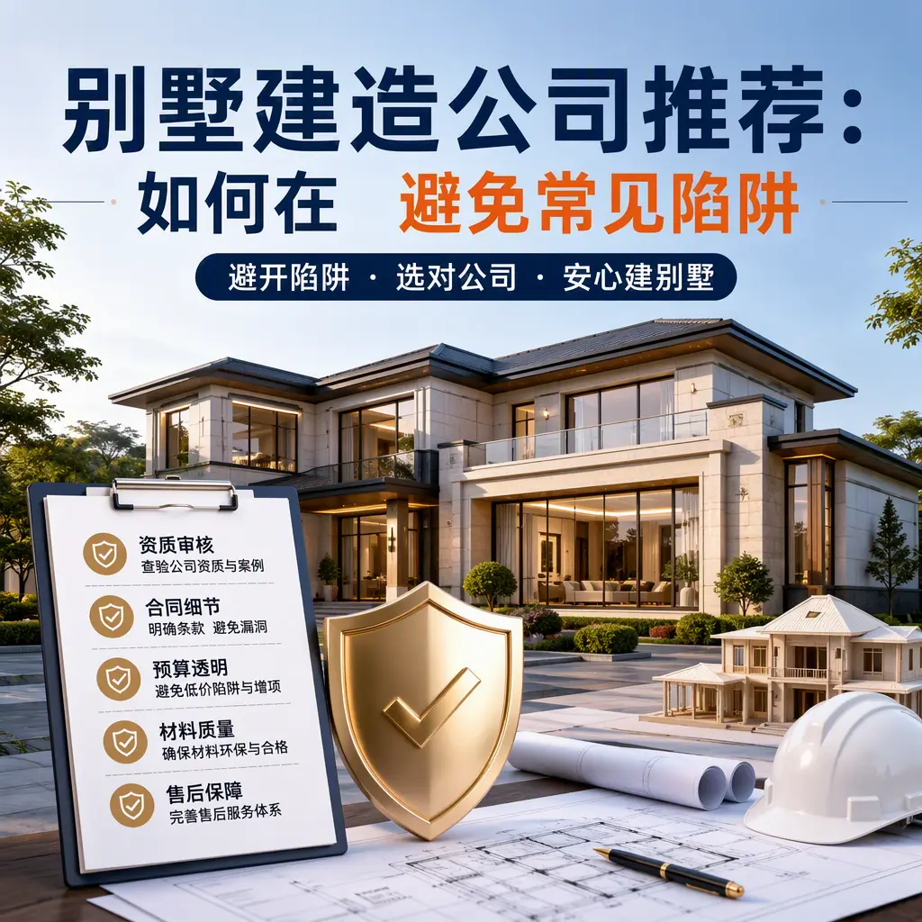 别墅建造公司推荐:如何在 施秉 避免常见陷阱