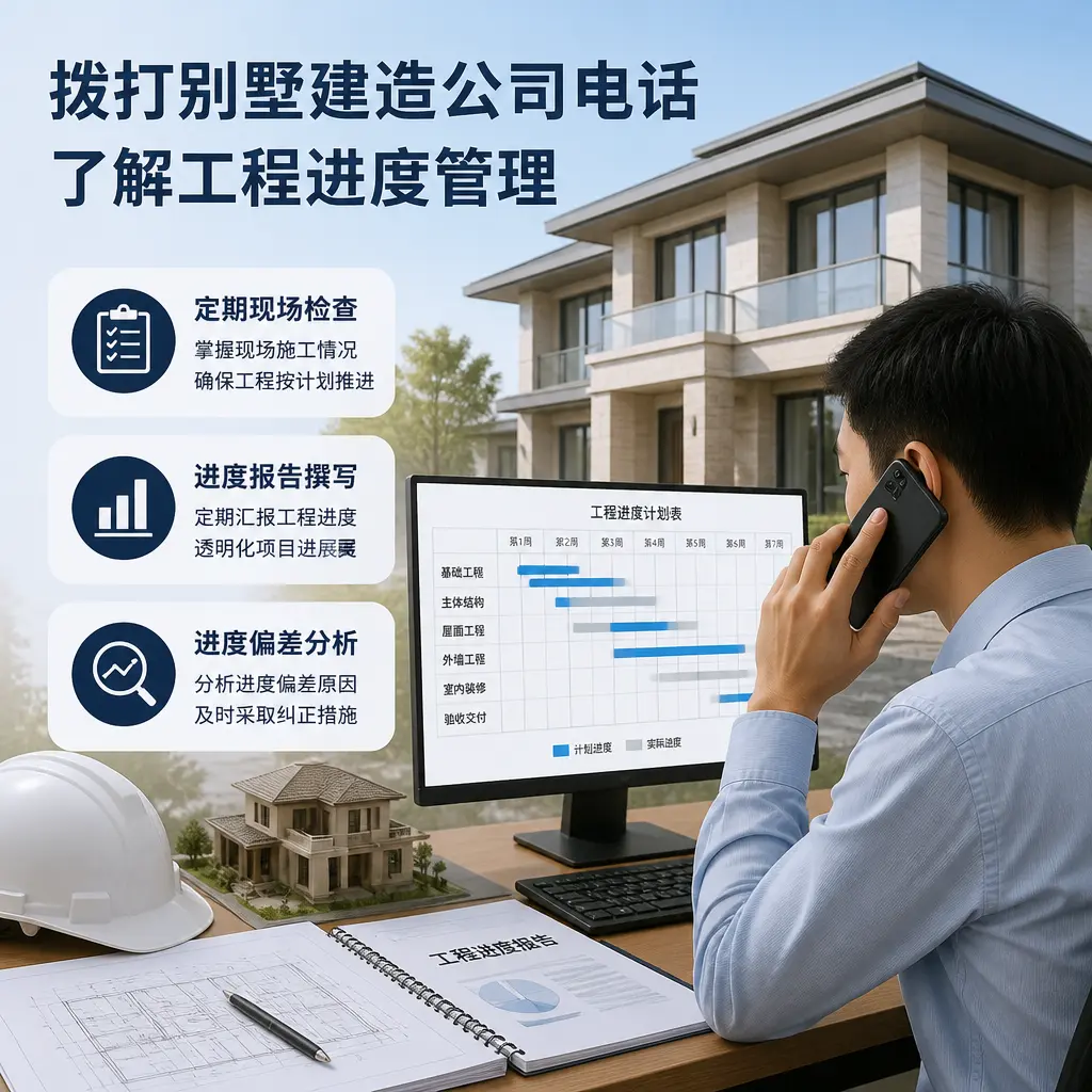 拨打施秉别墅建造公司电话,了解工程进度管理